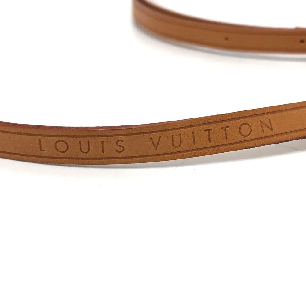 LOUIS VUITTON Louis Vuitton Strap Shoulder Belt Tanned Leather Women's Beige - Picture 4 of 9